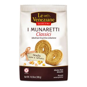 Le Veneziane Biscuits Sans Gluten I Munaretti Classici - 300g