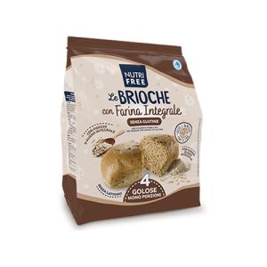 Nutrifree Le Brioche à la farine complète  Sans Gluten - 200g (4x 50g)